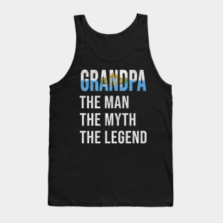 Grand Father Sammarinese Grandpa The Man The Myth The Legend - Gift for Sammarinese Dad With Roots From  San Marino Tank Top